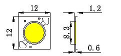 ̨- LED COB1414 3-18W