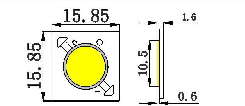 ̨- LED COB1616 5-18W