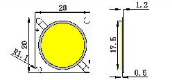 ̨- LED COB-OBD25  5-23W