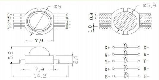 ̨-5һ RGBYWʵ